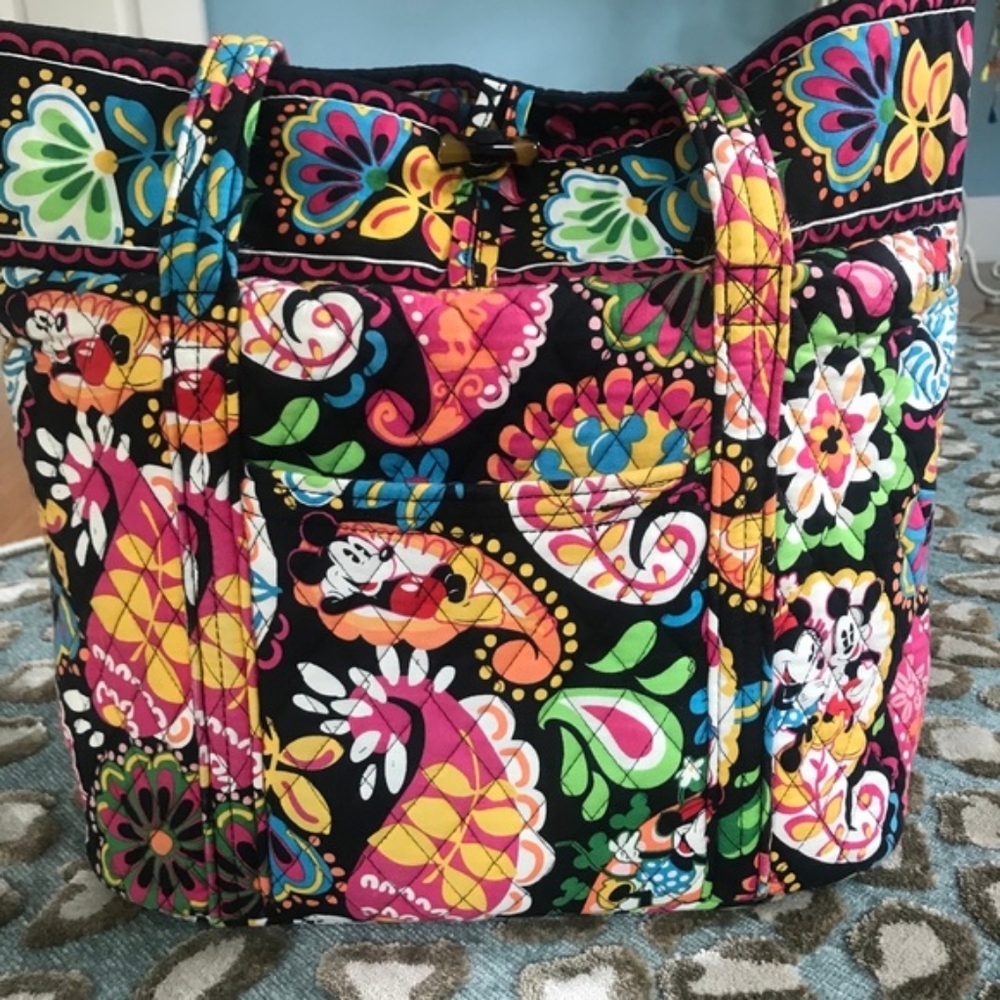 Midnight with Mickey Vera Bradley Tote